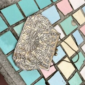Evening purse vintage French hand made